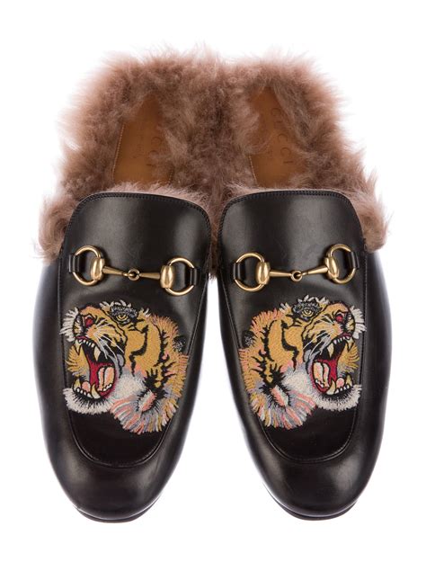 gucci princetown tiger